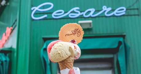 Il gelato di Cesare sul Corriere della Sera